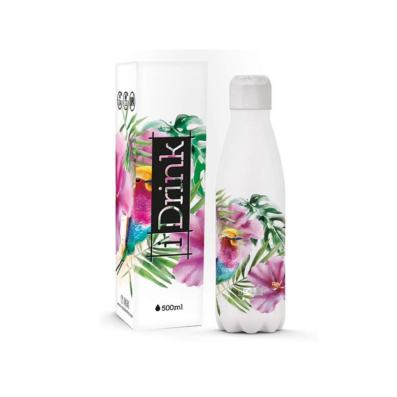 BOUTEILLE ISOTHERME I Drink COLIBRI ID0070 _ 500ML