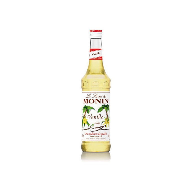 Monin - Sirop vanille sans sucre Monin 70 cL