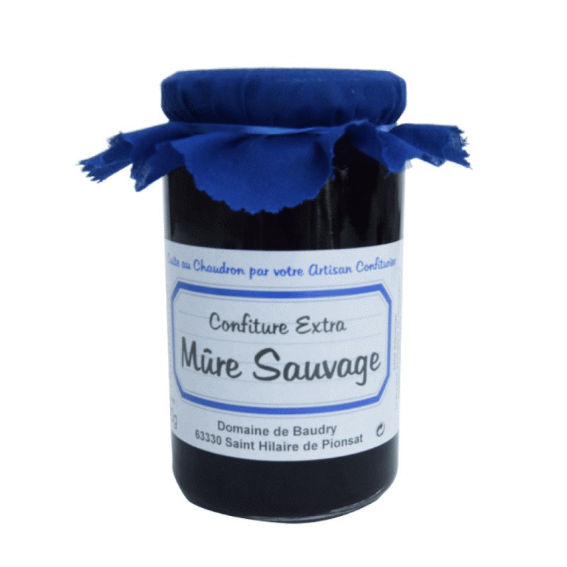MURES SAUVAGES CONFITURE 370 gr