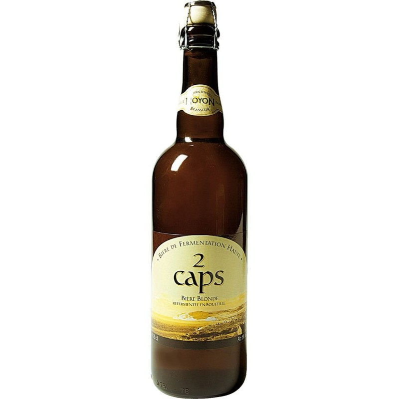 BIERE DES 2 CAPS  6° _  75CL