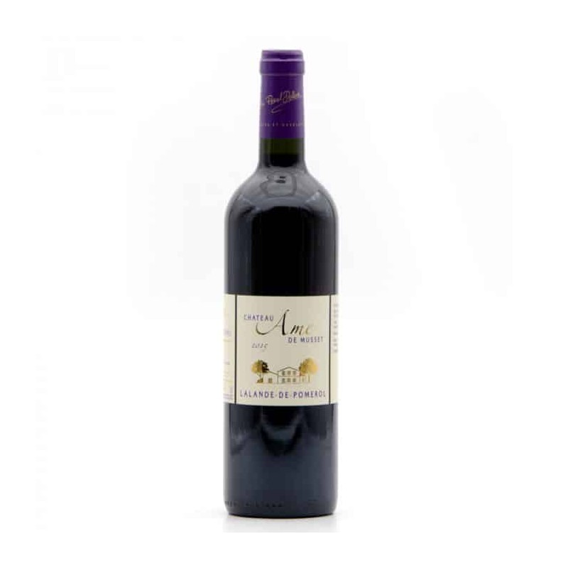 AME DE MUSSET Cht. 2015 _ LALANDE DE POMEROL 75CL