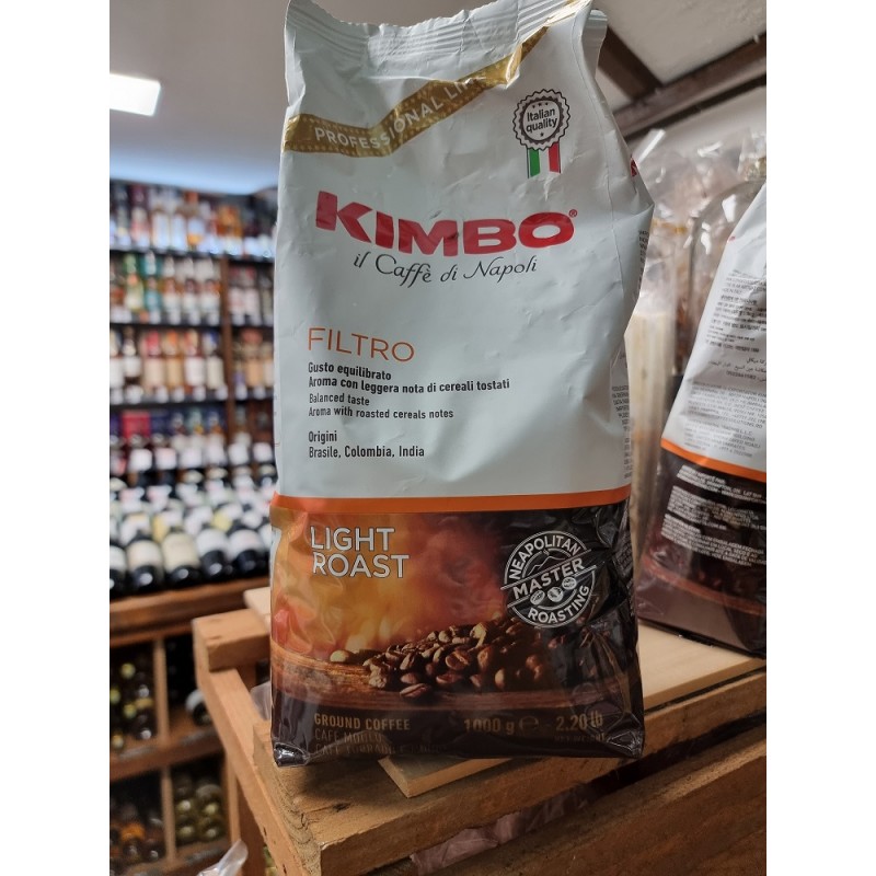 CAFE KIMBO MOULU Filtre 100 % arabica 1kg