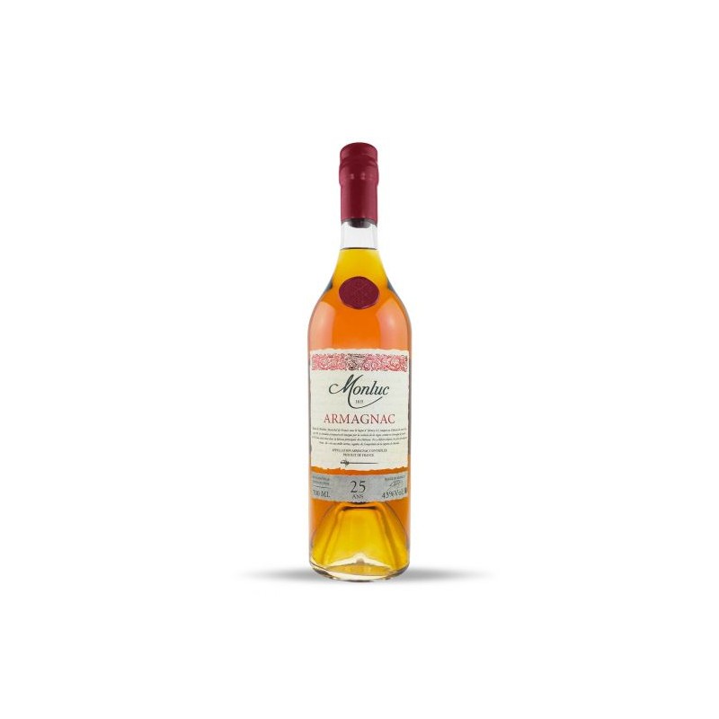 MONLUC ARMAGNAC 25 ANS 70CL/43°