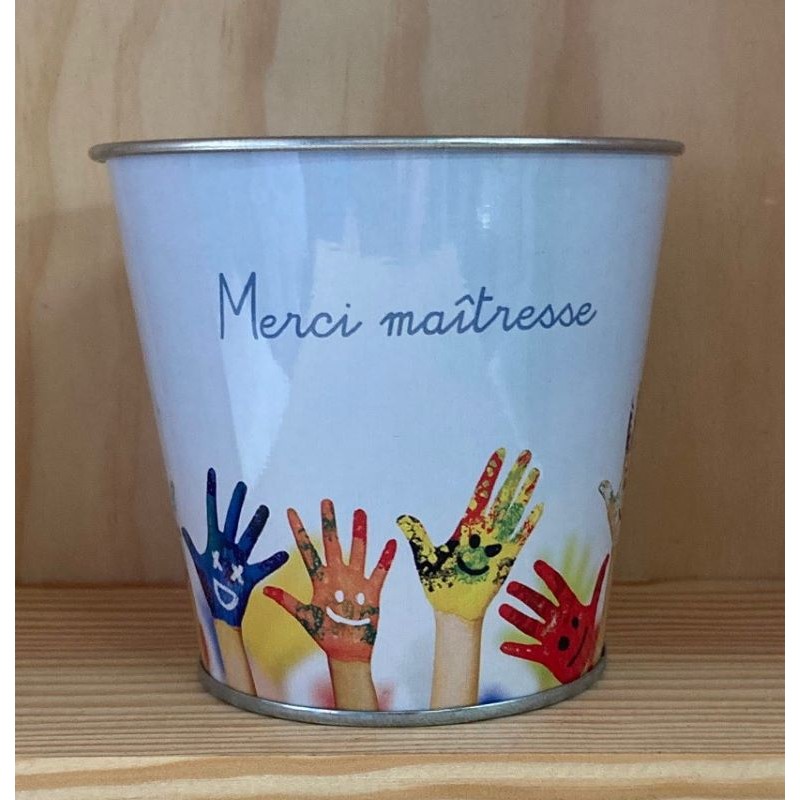 POT METAL "MERCI MAITRESSE"