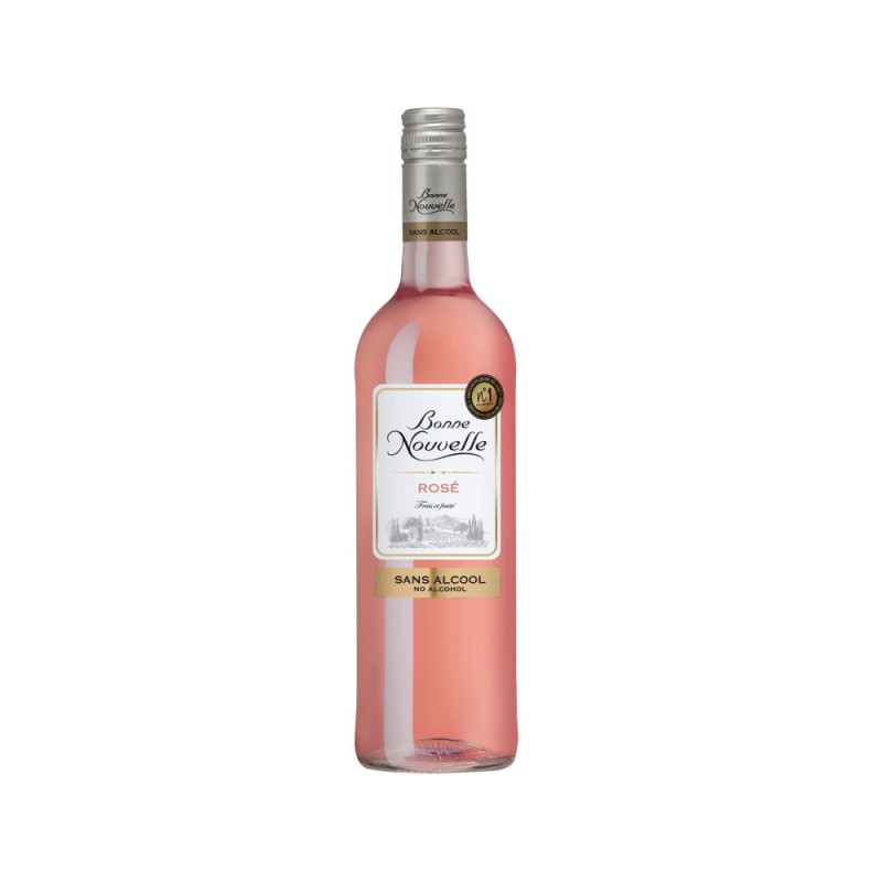 BONNE NOUVELLE Rosé SANS Alcool 75cl