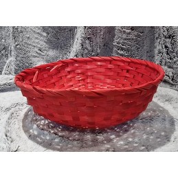 PANIER ROND BAMBOU RED...