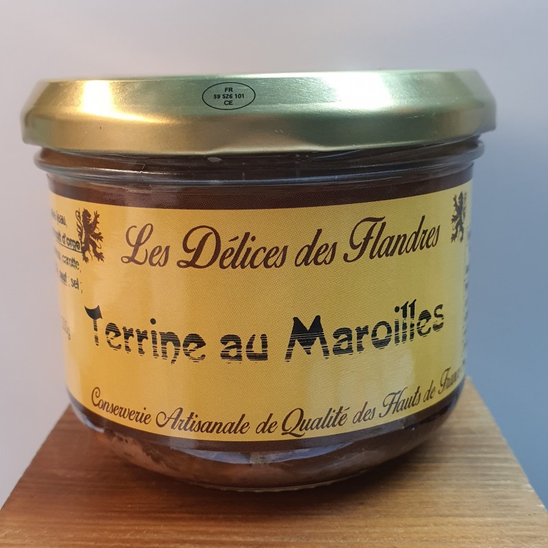 TERRINE AU MAROILLES 200GR _ LES DELICES DES FLANDRES