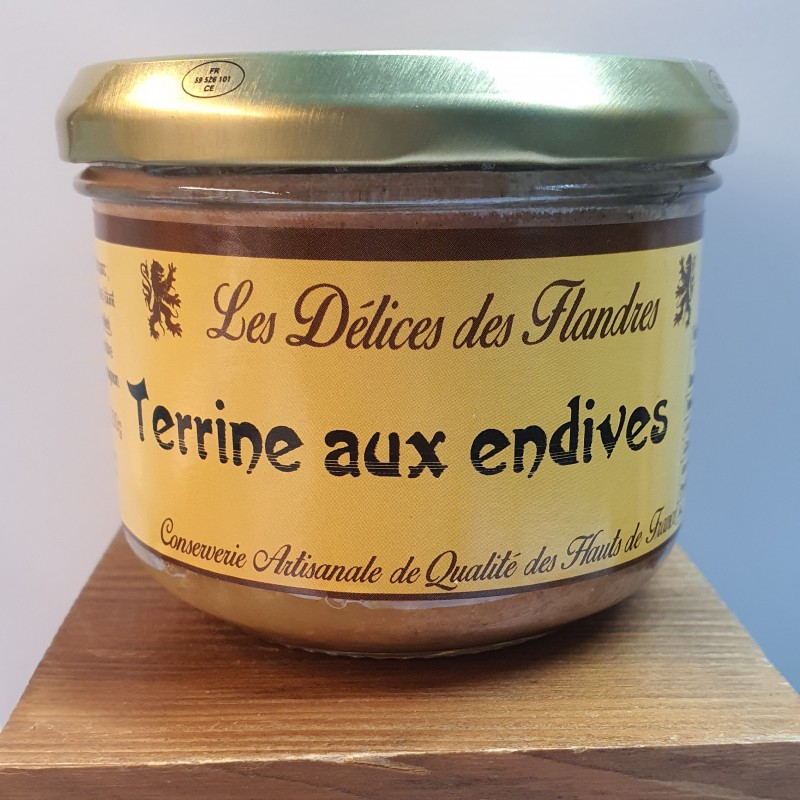 TERRINE AUX ENDIVES 200GR _ LES DELICES DES FLANDRES