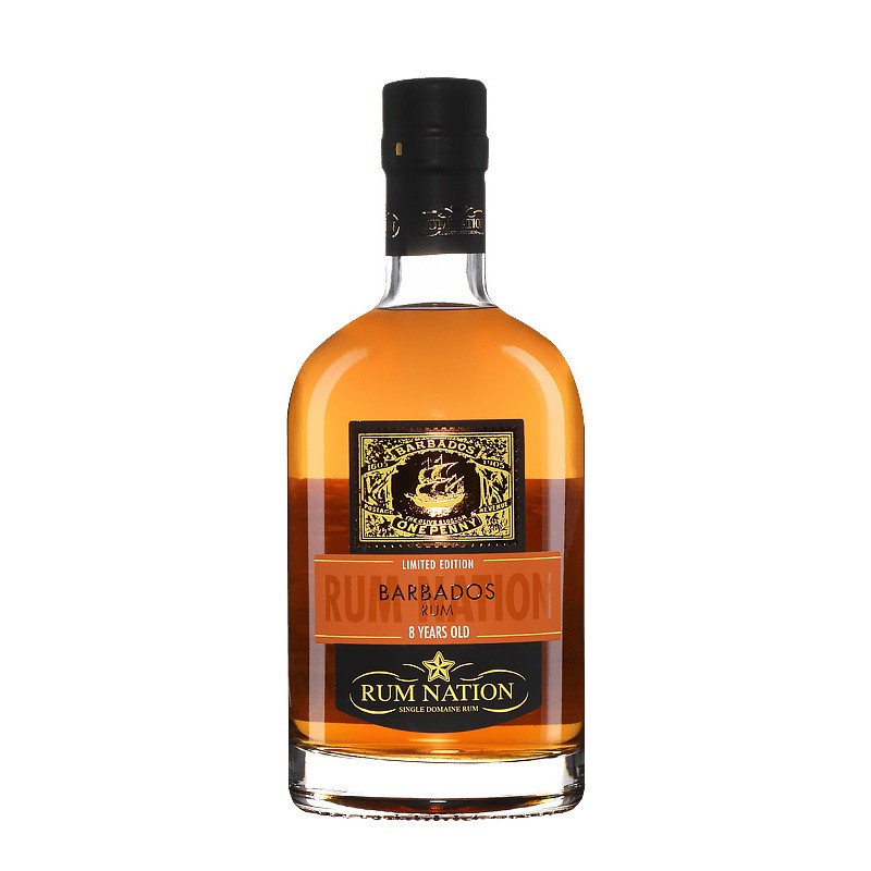 RUM NATION 8 ans Barbados _ 70cl / 40°