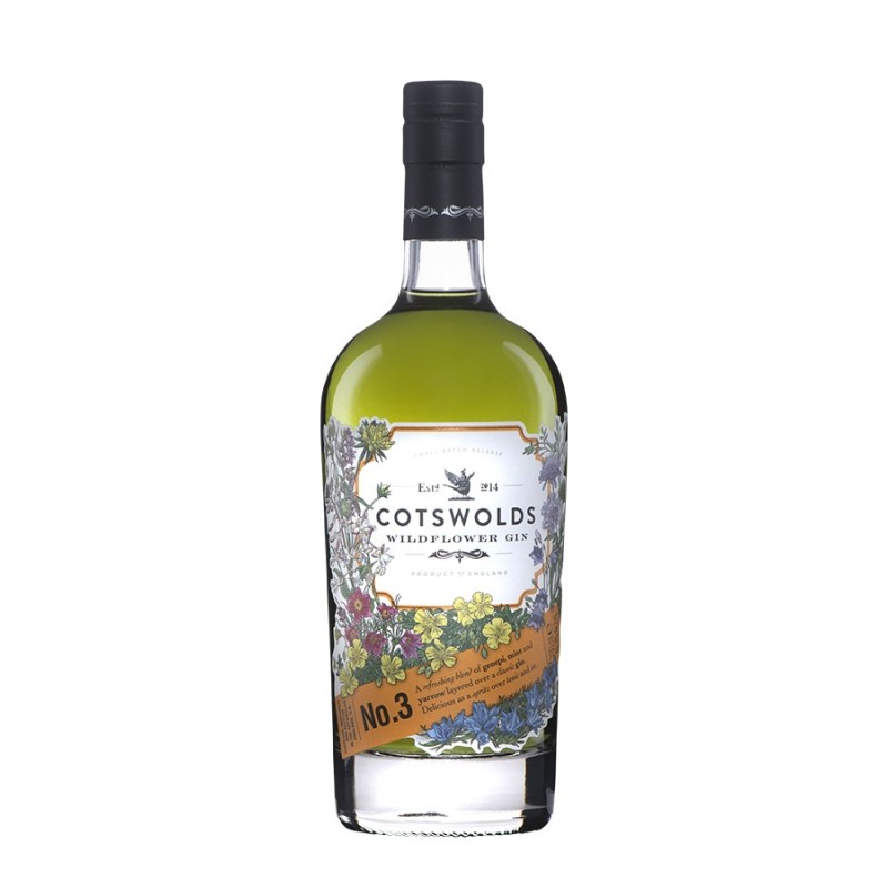 COTSWOLDS N°3 Wildflower Gin Angleterre 70cl / 41.7°