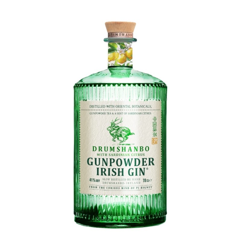 DRUMSHANBO GUNPOWDER Gin Sardian Citrus, Irlande 70cl/ 43°