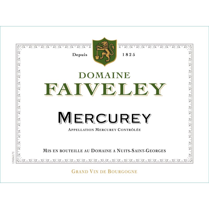 MERCUREY Blanc 2018 _ Dom FAIVELEY  75CL