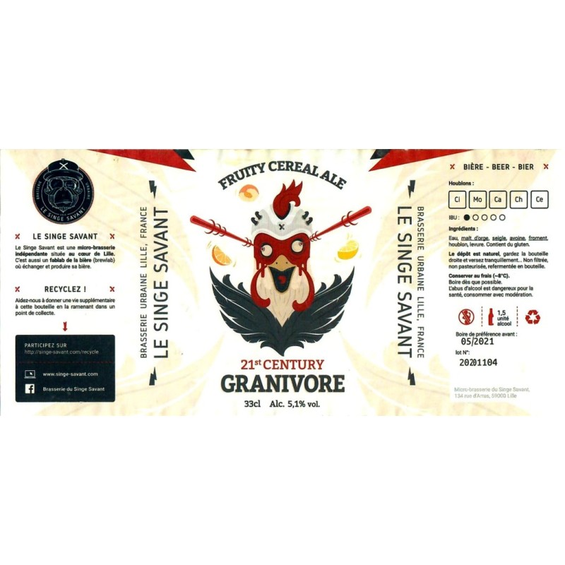 GRANIVORE Blonde Ale 5.1° _ 33cl/VP