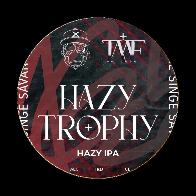 HAZY TROPHY Hazy IPA 5.4° _ 33cl/VP