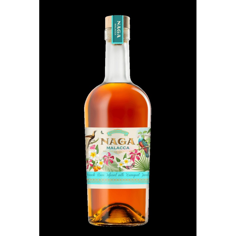 NAGA MALACCA Spiced Rum  _ 70CL 40° Indonésie