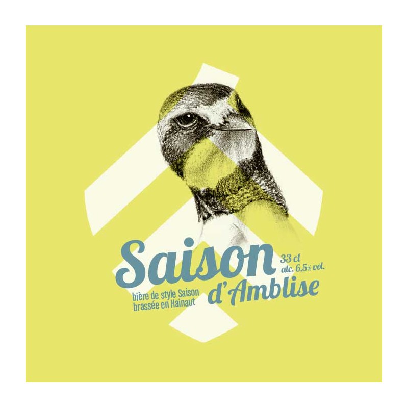 SAISON Bière D'Amblise 6.2° _ 33cl/VP