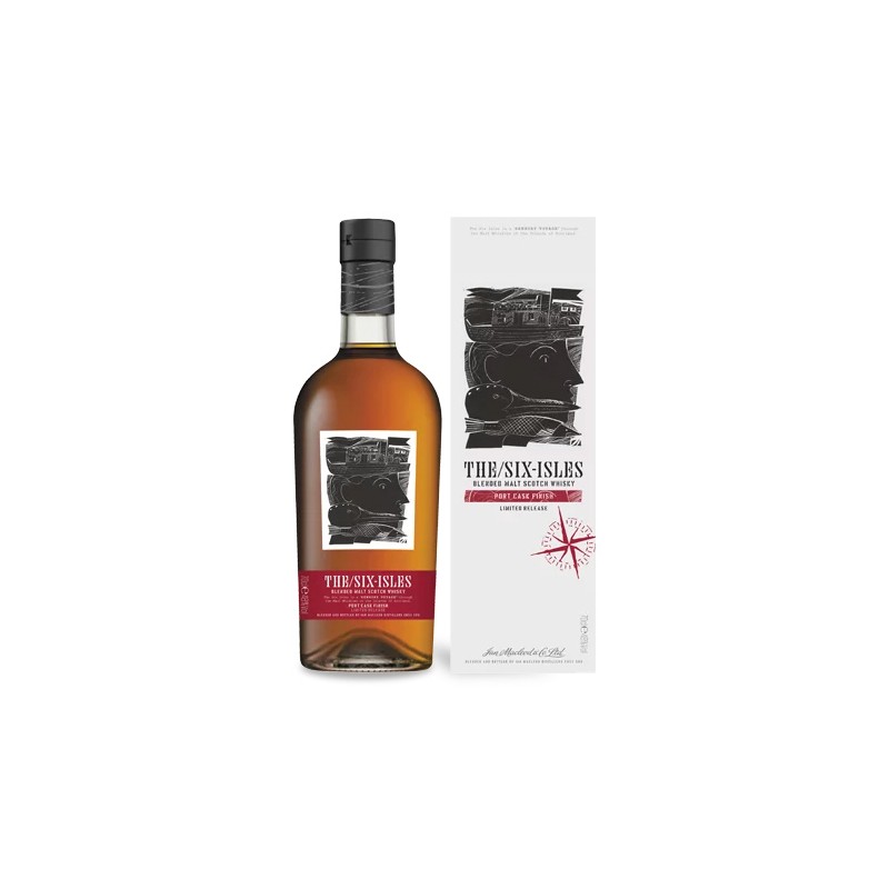 THE 6 ISLES VOYAGER  "Port Cask Finish"_  70CL 48°