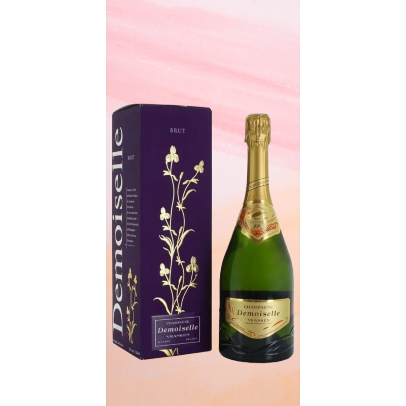 DEMOISELLE Tête de Cuvée 75cl  _  Champagne BOITE Cadeau