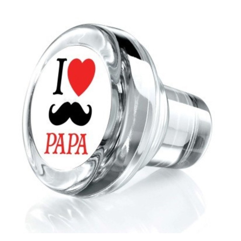 BOUCHON VINOLOK décor "I Love Papa"