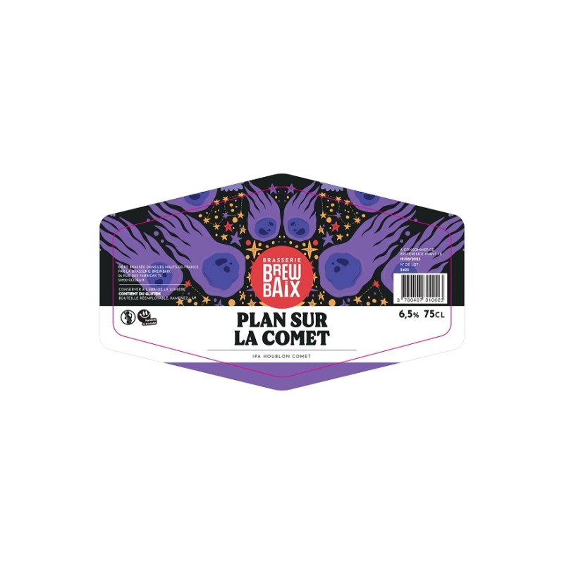 PLAN SUR LA COMET IPA 6.5° _ 33CL VP