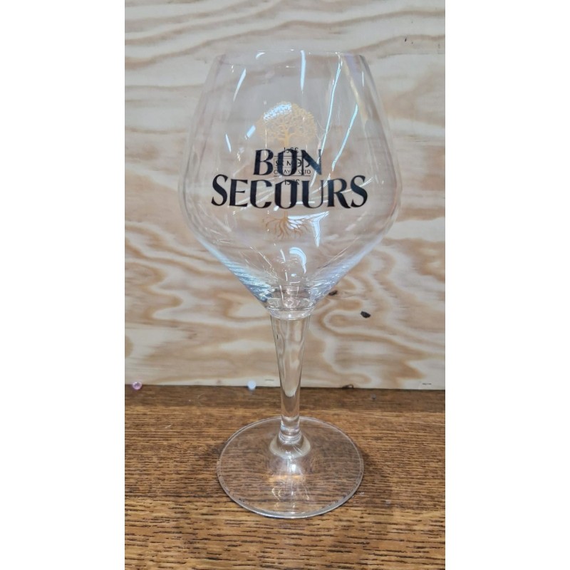 BON SECOURS VERRE à PIED