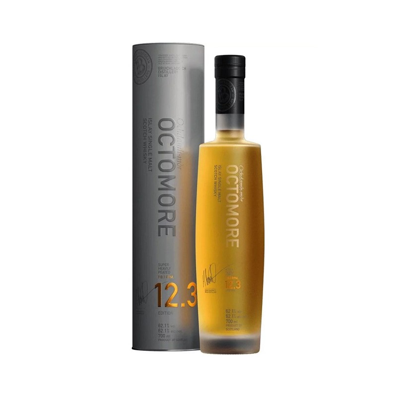 OCTOMORE 12.3 Scottish Barley   _ 70cl / 62.1°