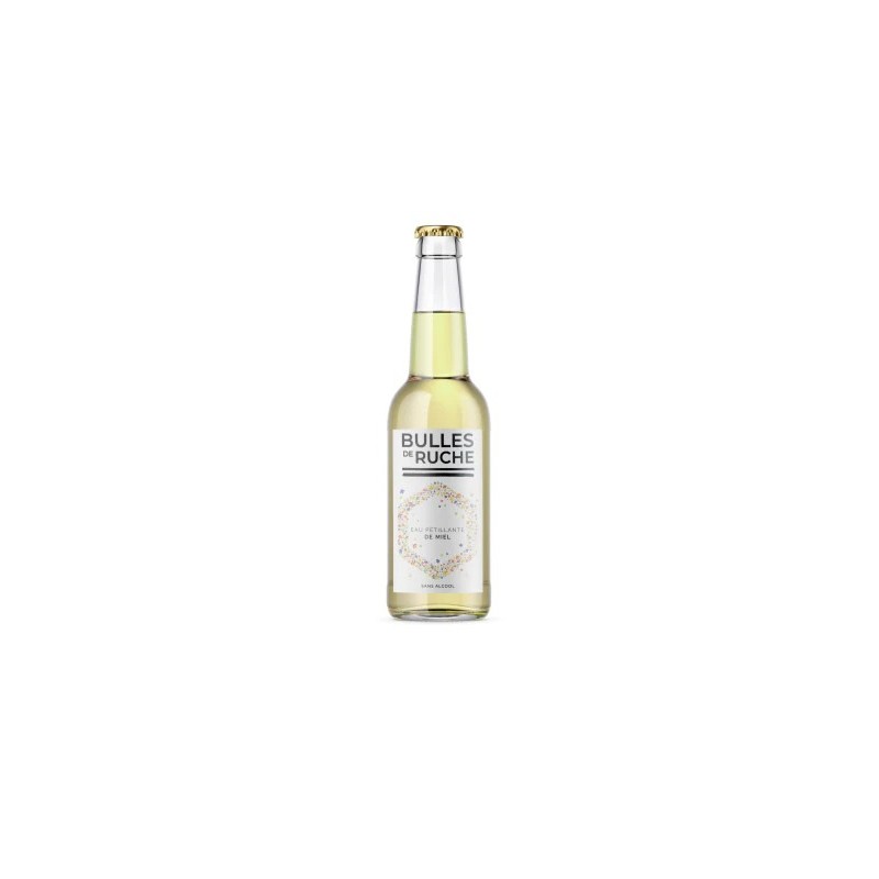 EAU PETILLANTE DE MIEL Sans Alcool _ Bulles de Ruches 27.5cl