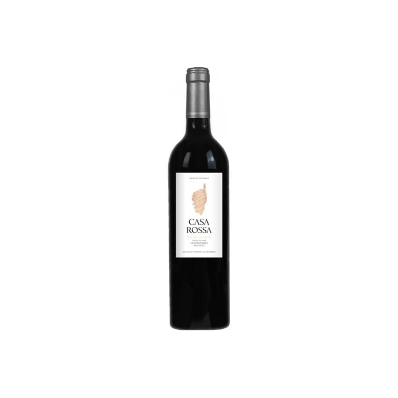 CASA ROSSA  Rouge _ IGP CORSE 75CL 11.5°