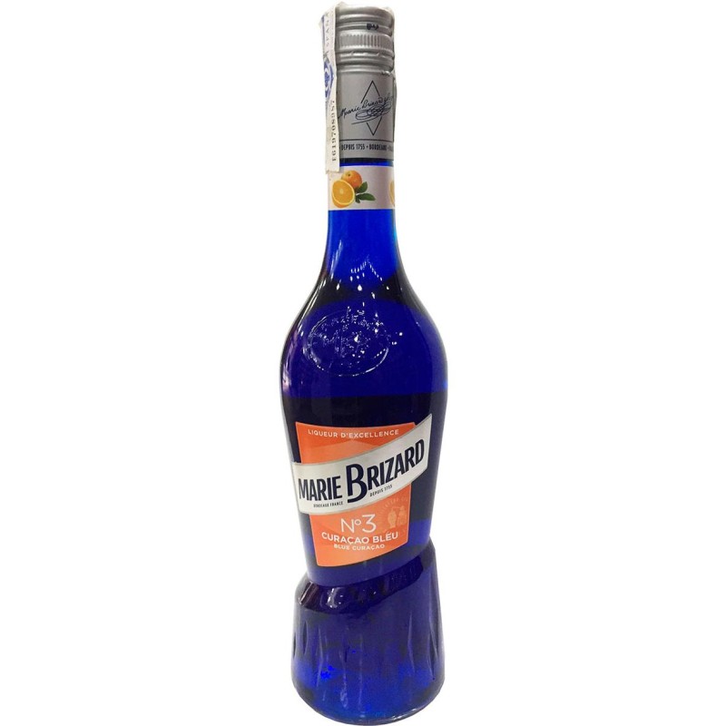 CURACAO BLEU  - Liqueur Marie BRIZARD 70CL / 25°