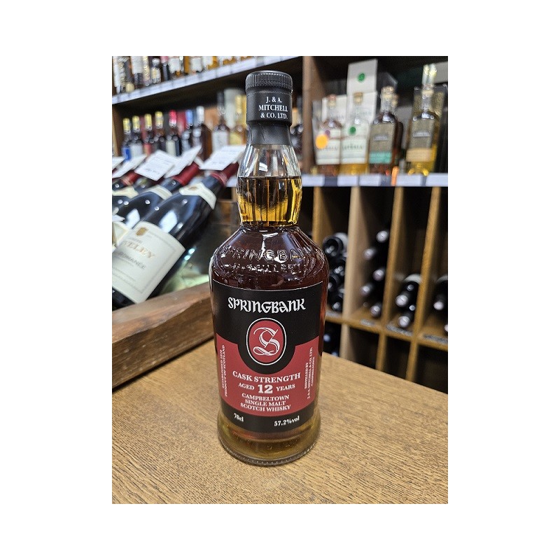 SPRINGBANK 12 ANS Cask Strength _ 70CL / 57.2°