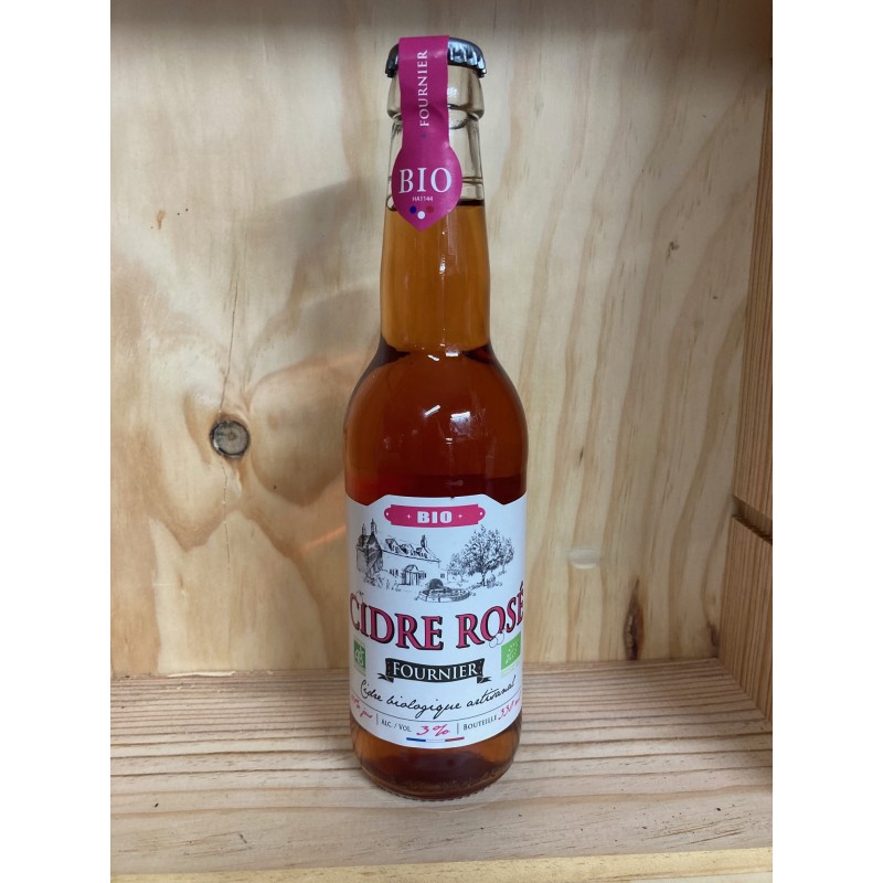 CIDRE Rosé BIO Fournier _  33CL VP