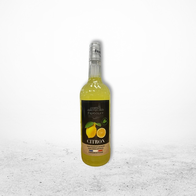 CITRON JAUNE SIROP FRIGOLET 1L