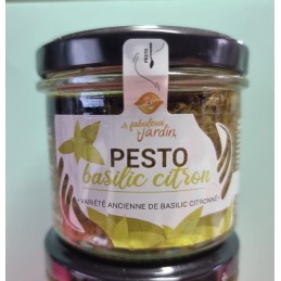 PESTO BASILIC CITRON BIO...