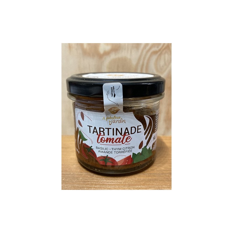 TARTINADE TOMATE BIO 90gr_Le Fabuleux Jardin