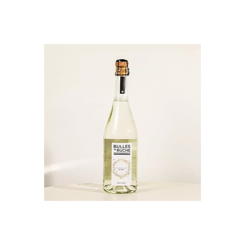 EAU PETILLANTE DE MIEL Sans Alcool _ Bulles de Ruches 75cl