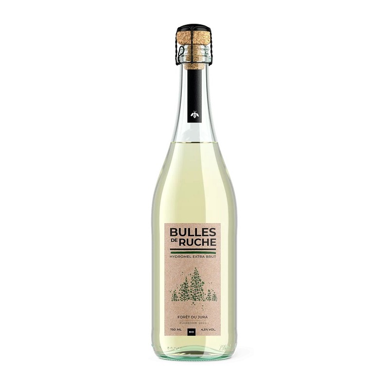 HYDROMEL Extra Brut Fleurs de Forêt du Jura_ Bulles de Ruche