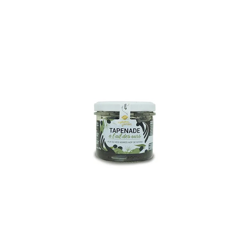 TAPENADE Noire  Ail des Ours 90gr BIO _ Le Fabuleux Jardin