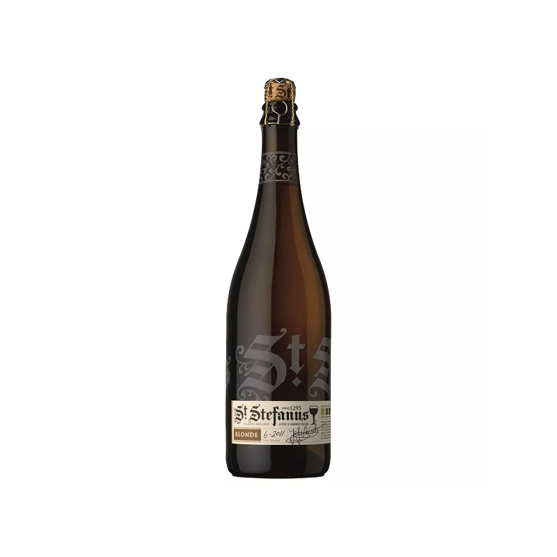 STEFANUS St. Bière Blonde d'Abbaye Belge 8° _ 75cl VP