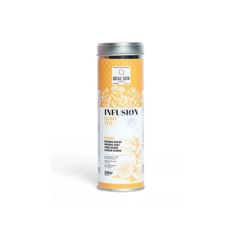 INFUSION "ZERO TOX ! " Boite Ronde Quai Sud 100gr