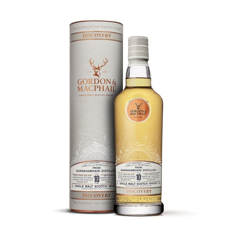 BUNNAHABHAIN 10 ANS Smoky Gordon & Macphail 70cl / 43°