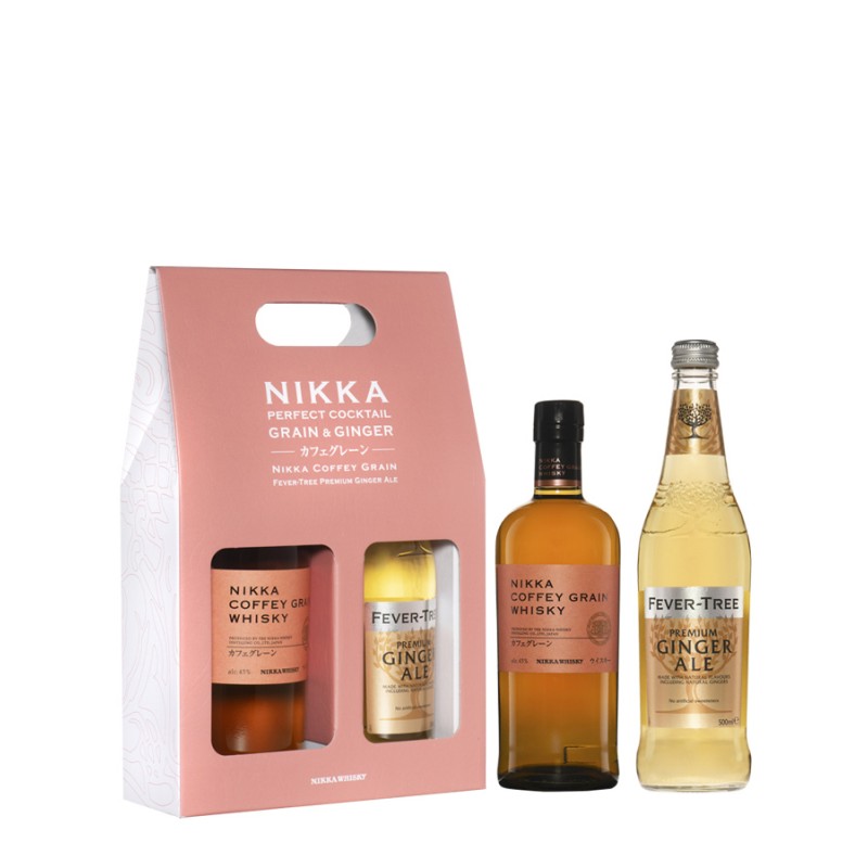 NIKKA COFFEY GRAIN Coffret  x  Fever-Tree Ginger Ale