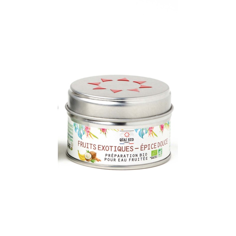 PREPARATION BIO pour EAU FRUITEE - FRUITS EXOT. EPICES  25gr