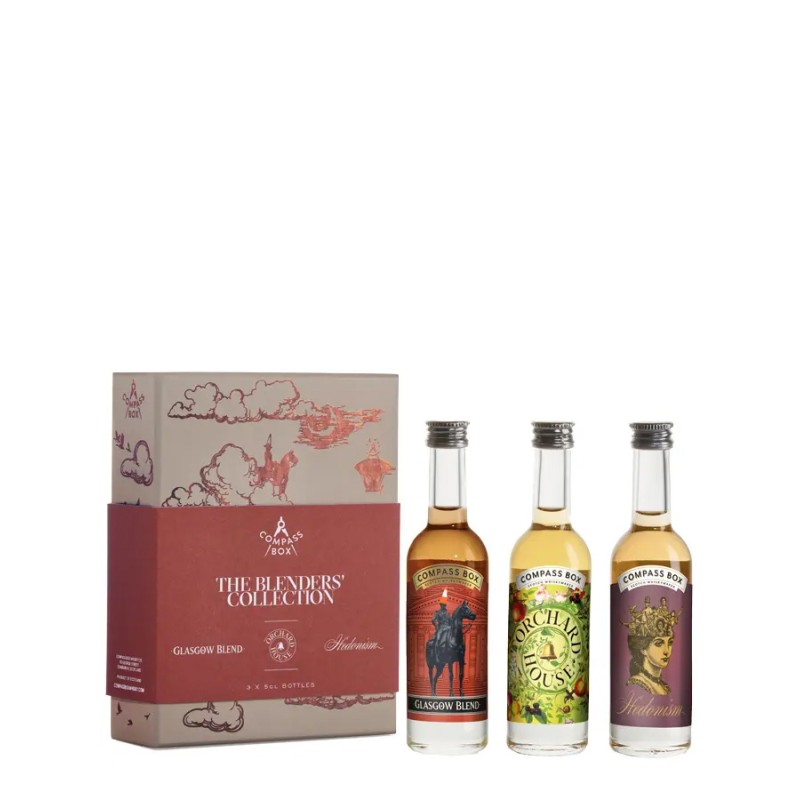 COMPASS BOX Coffret Blenders Collection 3x5cl Glasgow