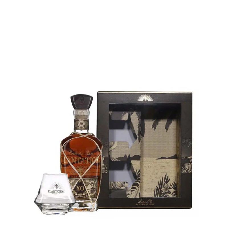 PLANTATION Rhum XO 20th Anniversaire Coffret 2 Verres