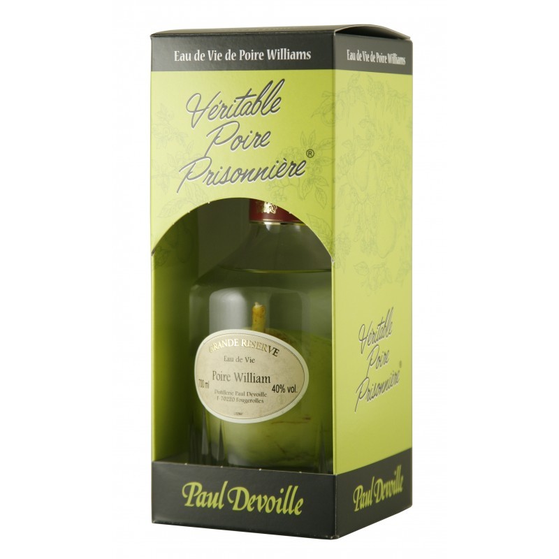 POIRE WILLIAM EDV PRISONNIERE PAUL DEVOILLE 70CL/40°