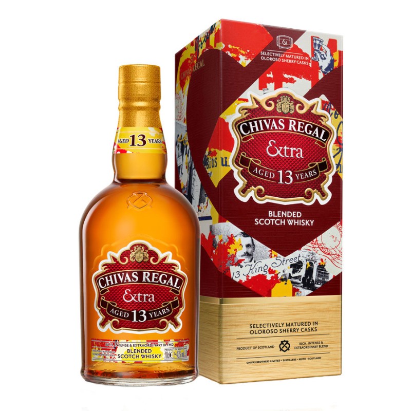 CHIVAS EXTRA 13 ANS OLOROSSO  40° 70CL