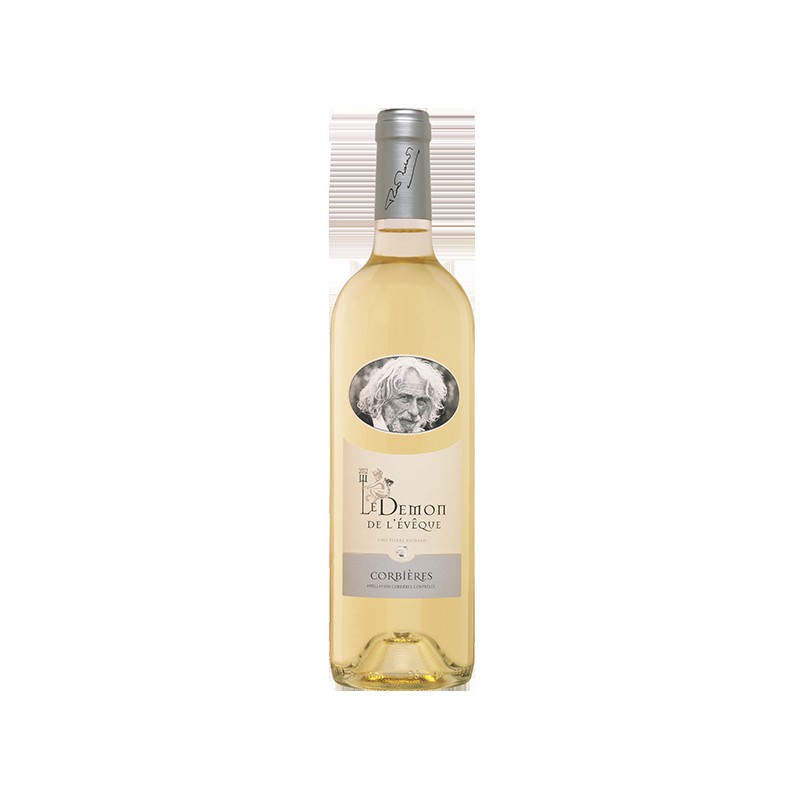 DEMON DE L'EVEQUE Blanc  Pierre RICHARD _ CORBIERES 75CL