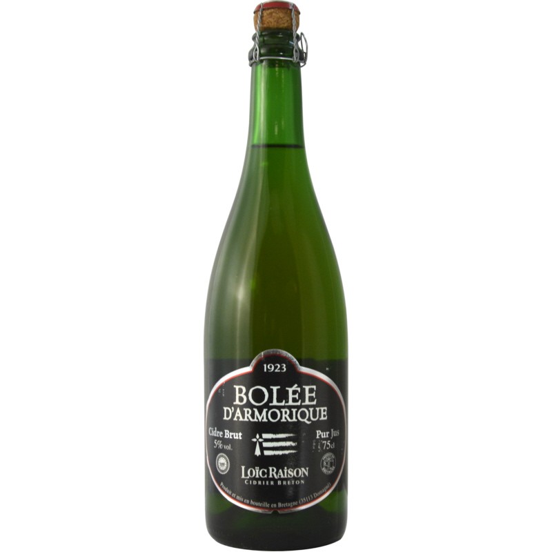 CIDRE BOUCHE BRUT Bolée d'Armorique _ 75CL VC