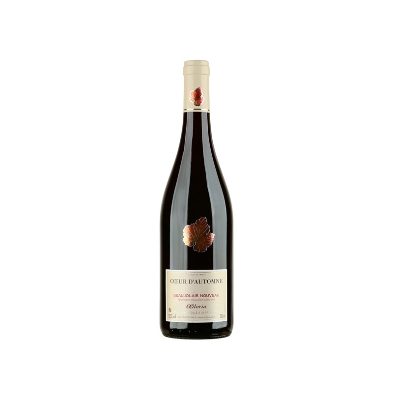 COEUR D'AUTOMNE 2023 Beaujolais Nouveau Oedoria 75cl / 12.5°