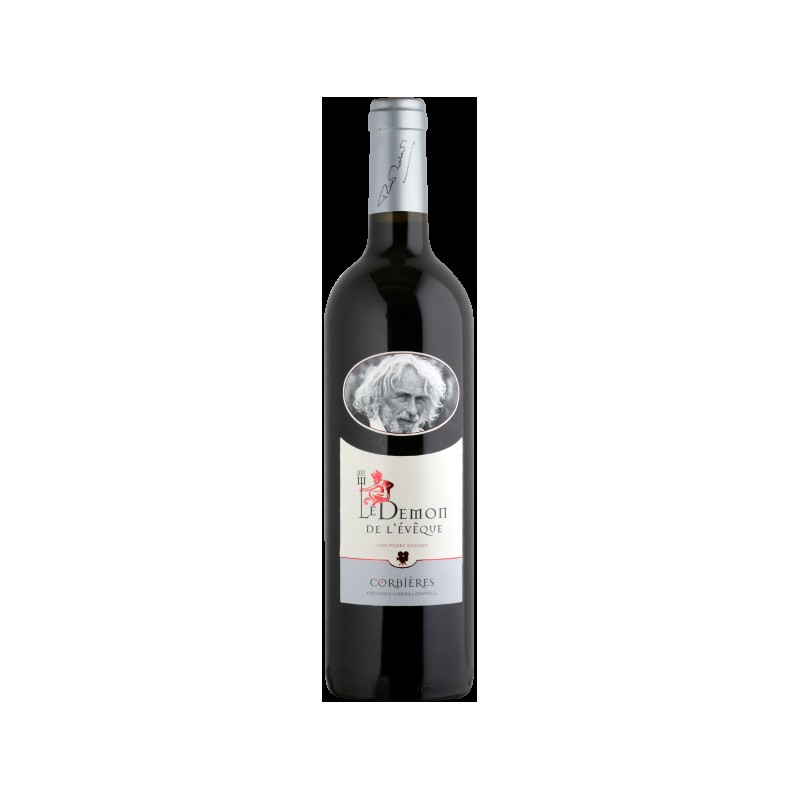 DEMON DE L'EVEQUE Rouge  Pierre RICHARD _ CORBIERES 75CL